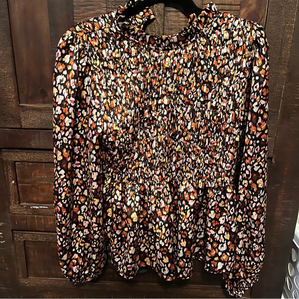 Leopard Blouse